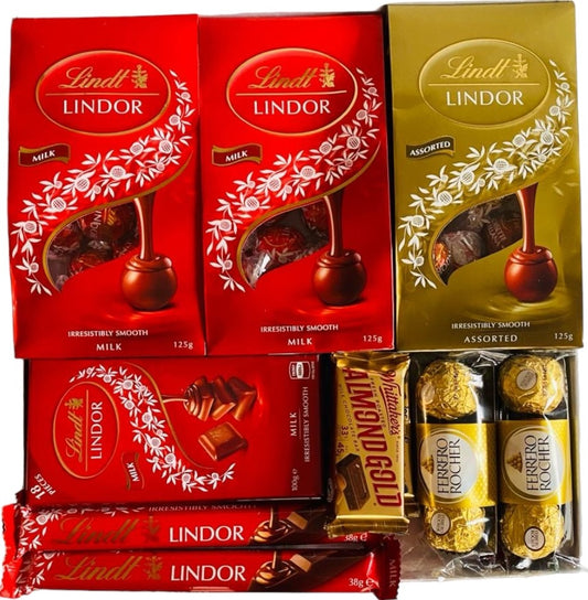 LINDT LINDOR RED & GOLD